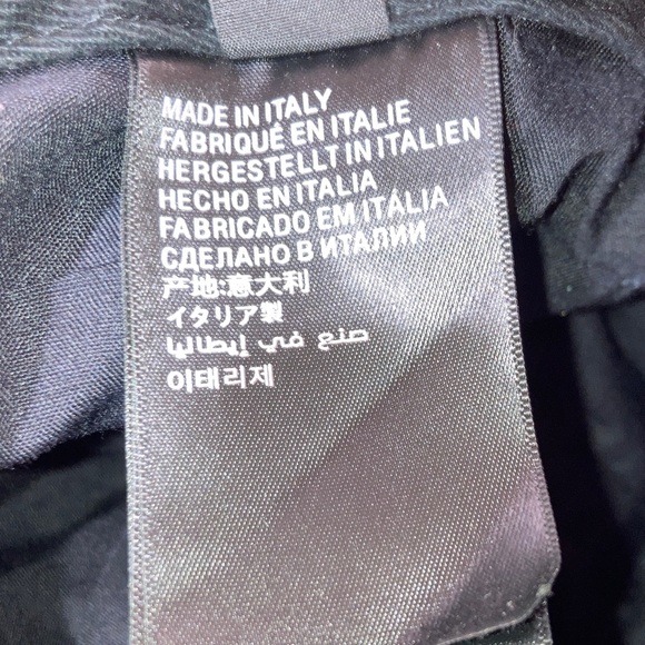 Balenciaga Black Hat with White Embroidery - Picture 2 of 5